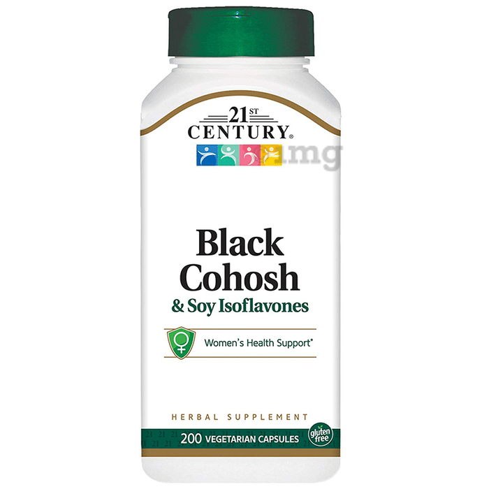 21st Century Black Cohosh & Soy Isoflavones Vegetarian Capsules