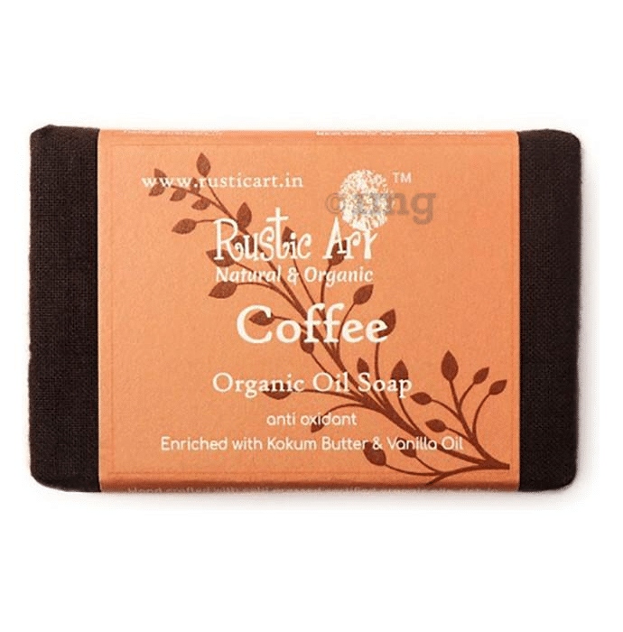 Rustic Art Coffee Organic Oil Soap