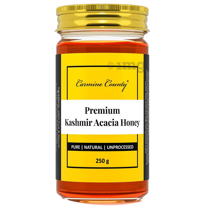 Carmine County Premium Kashmir Acacia Honey