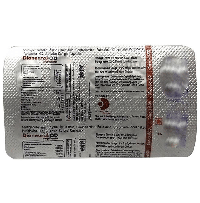 Dioneurol-OD Softgel Capsule