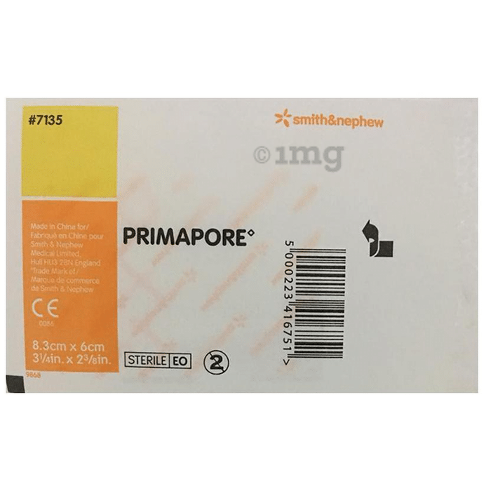 Primapore Dressing 8.3cm x 6cm