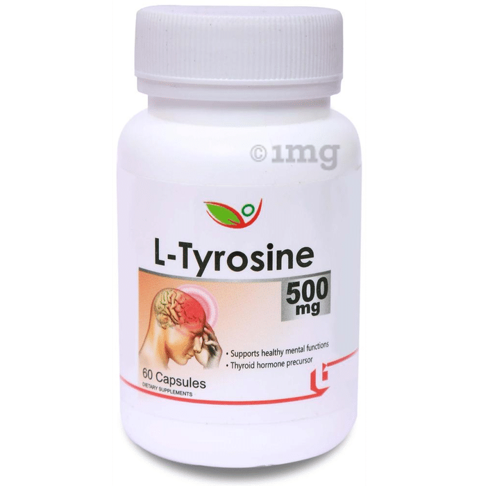 Biotrex L-Tyrosine 500mg Capsule