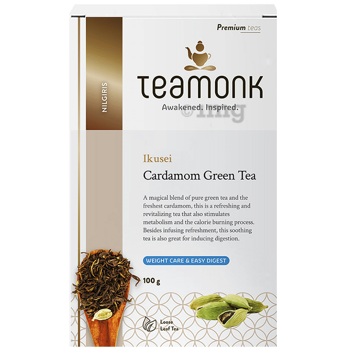 Teamonk Cardamom Nilgiris Green Tea