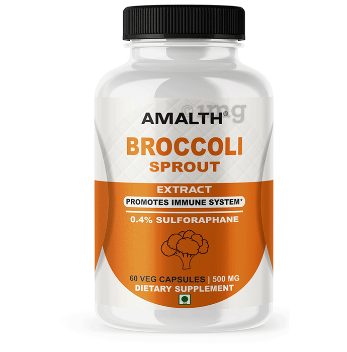 Amalth Broccoli Sprout Extract Veg Capsules