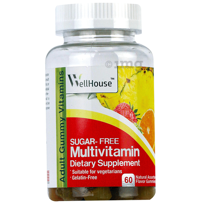 Wellhouse Multivitamin Gummy Natural Assorted Sugar Free