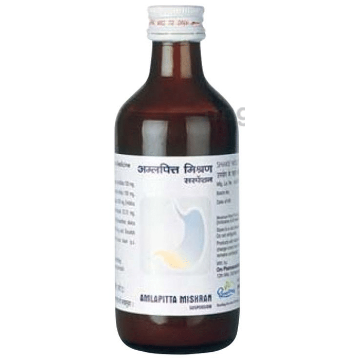 Dhootapapeshwar Amlapitta Mishran Suspension | For Hyperacidity, Nausea & Vomiting