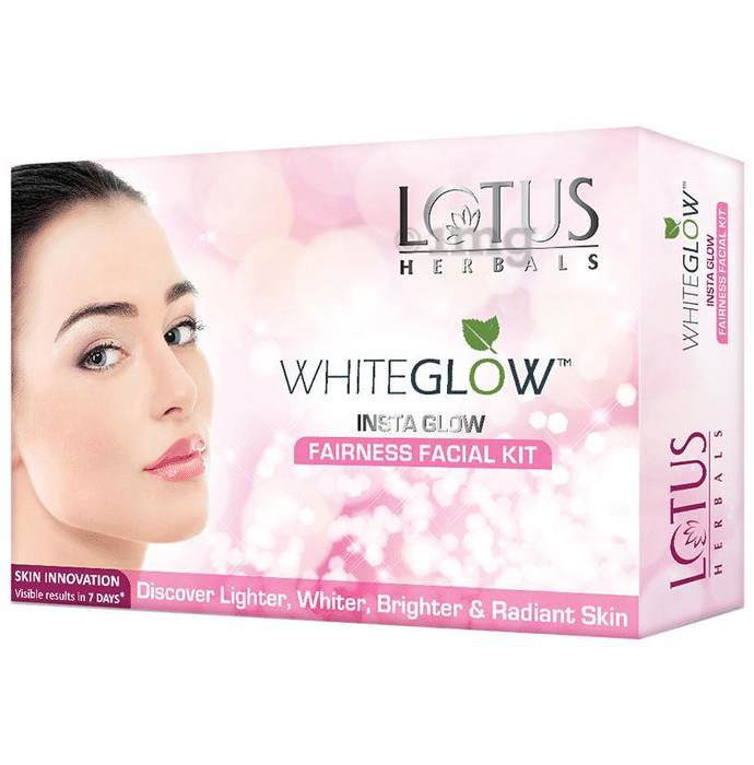 Lotus Herbals WhiteGlow Insta Glow Fairness 4 in1 Facial Kit