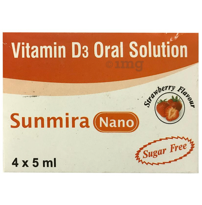 Sunmira Nano Oral Solution Strawberry Sugar Free