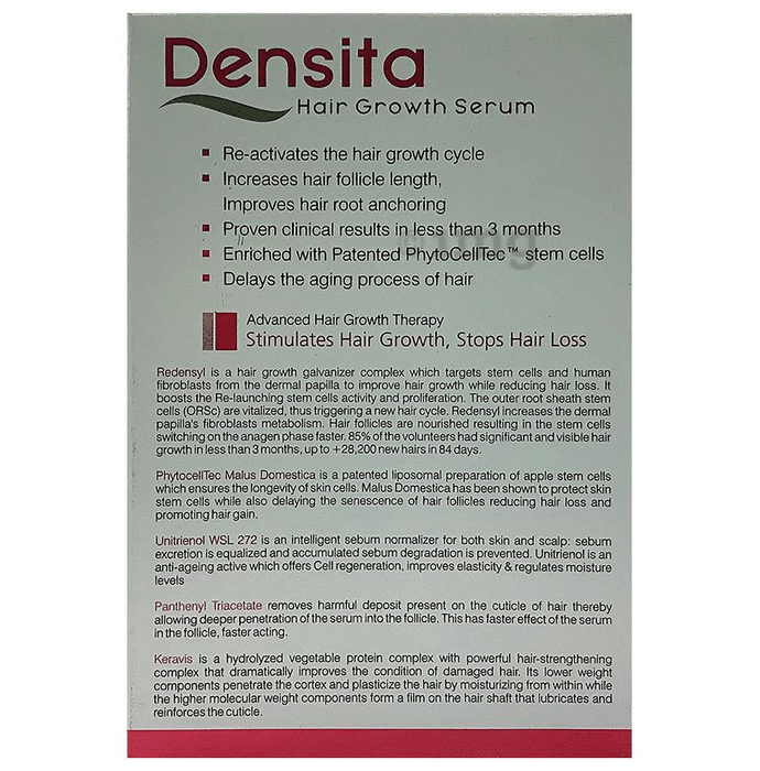 Regaliz densita hair growth serum 60 ml at ₹1299 | Densita hair growth serum  online shopping - Cureka