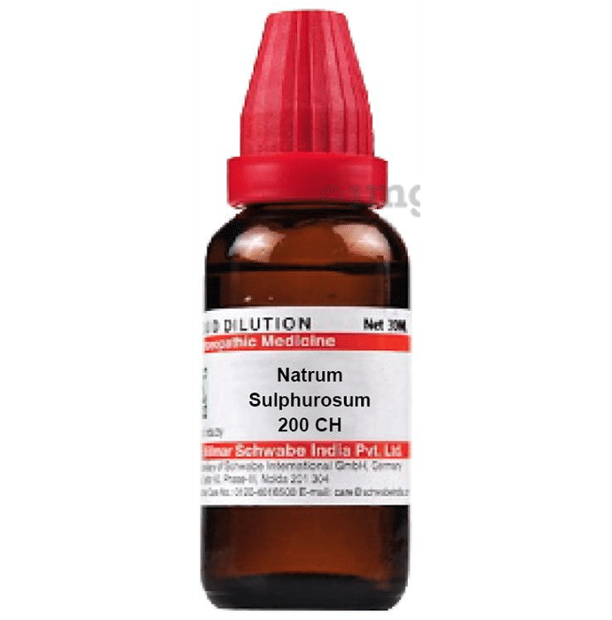 Dr Willmar Schwabe India Natrum Sulphurosum Dilution 200 CH