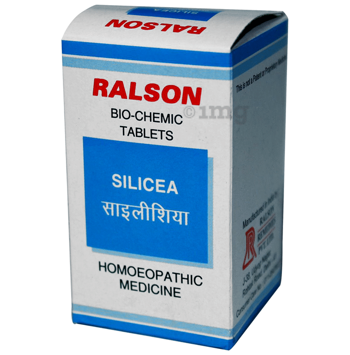 Ralson Remedies Silicea Biochemic Tablet 12X
