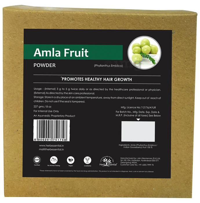 Herb Essential Amla (Indian Gooseberry) Fruit Powder