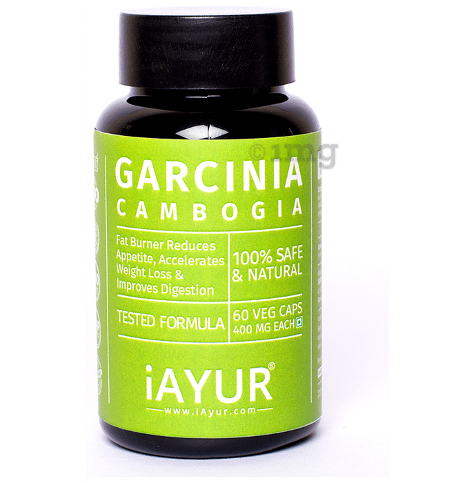 iAYUR Garcinia Cambogia Extract 400mg Veg Capsule