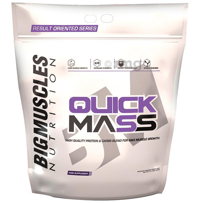 Big  Muscles Quick Mass Chocolate Malt