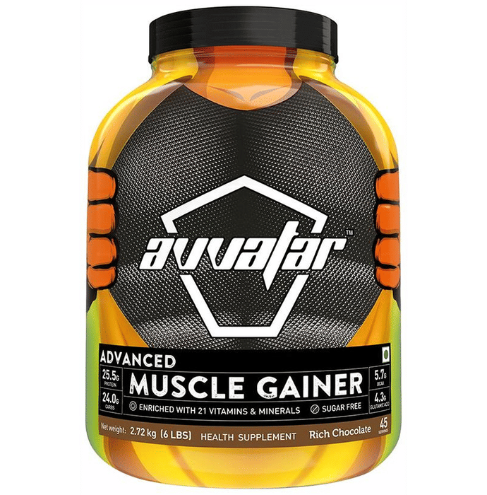 Avvatar Advanced Muscle Gainer Rich Chocolate