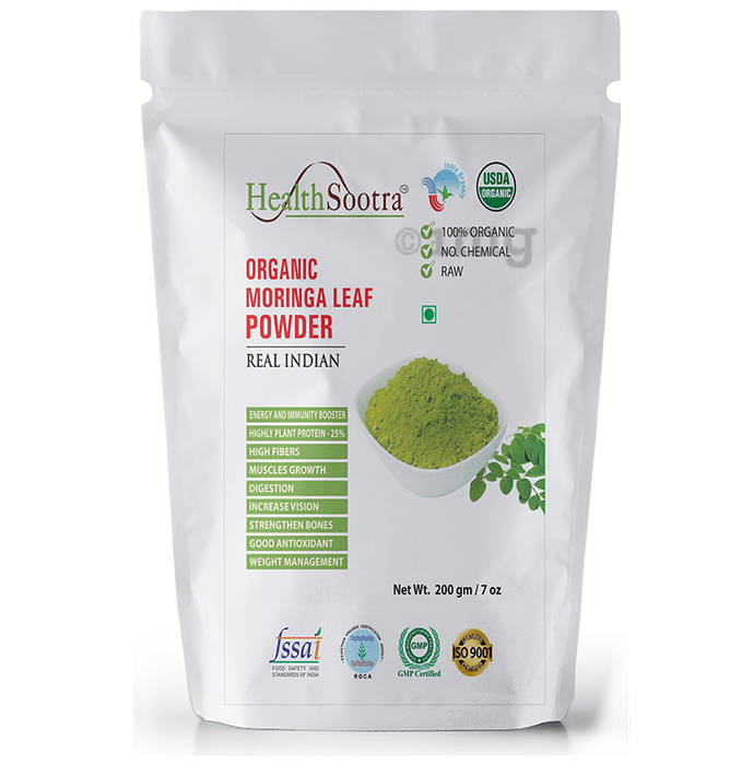 Healthsootra Organic Moringa Leaf Powder