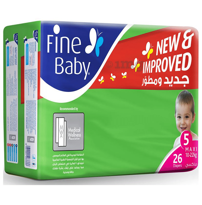 Yumi Global Fine Baby New & Improved Diaper- Economy Pack Maxi