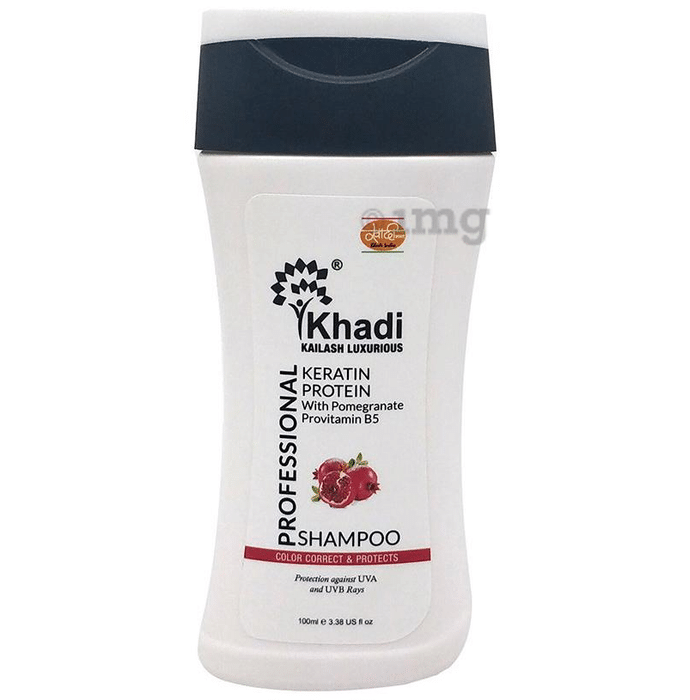 Khadi Kailash Luxurious Professional Keratin Protein with Pomegranate Provitamin B5 Shampoo
