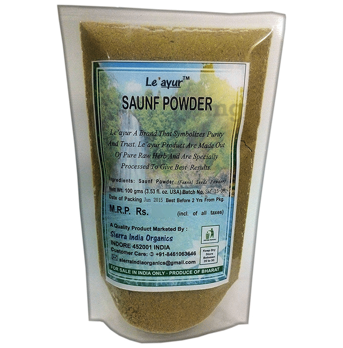 Le' ayur Saunf (Fennel Seeds) Powder