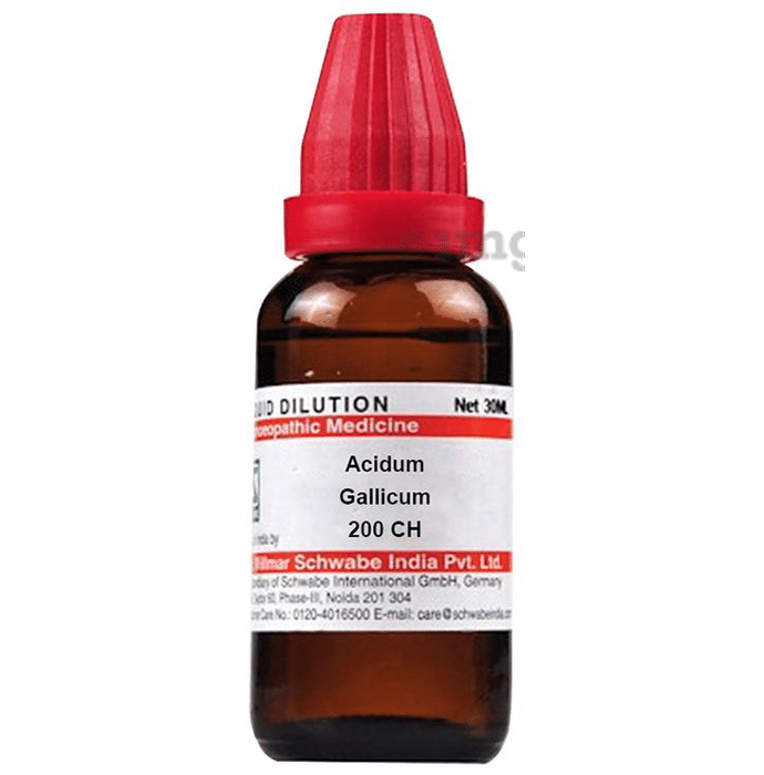 Dr Willmar Schwabe India Acidum Gallicum Dilution 200 CH