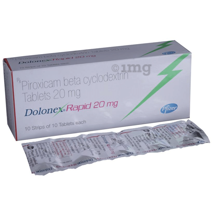Dolonex Rapid 20mg Tablet