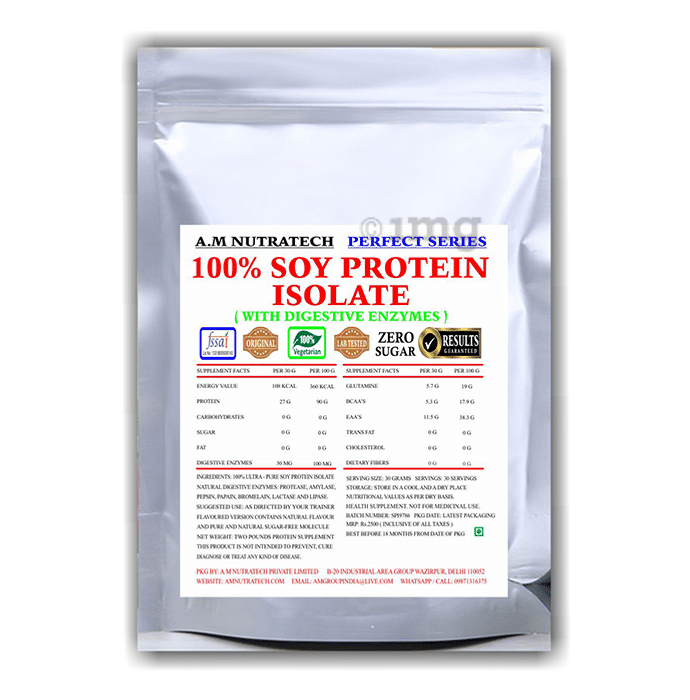 A.M Nutratech Power Series 100% Soy Protein Isolate