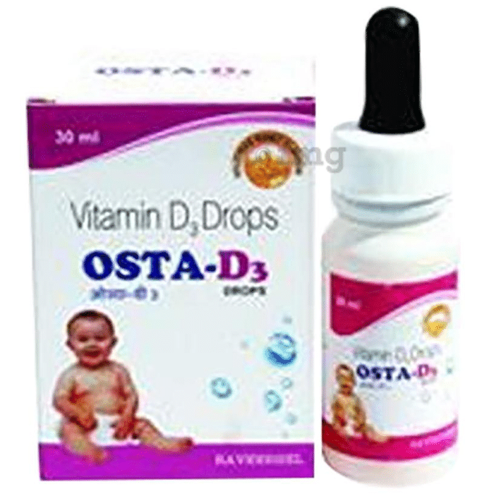 Osta D3 Oral Drops Delicious Mango