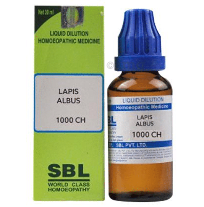 SBL Lapis Albus Dilution 1000 CH