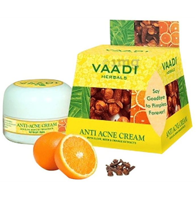 Vaadi Herbals Value Pack of Anti-Acne Cream - Clove & Neem extract