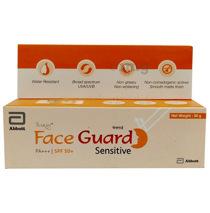 Tvaksh Face Guard Sensitive Sunscreen SPF 50+
