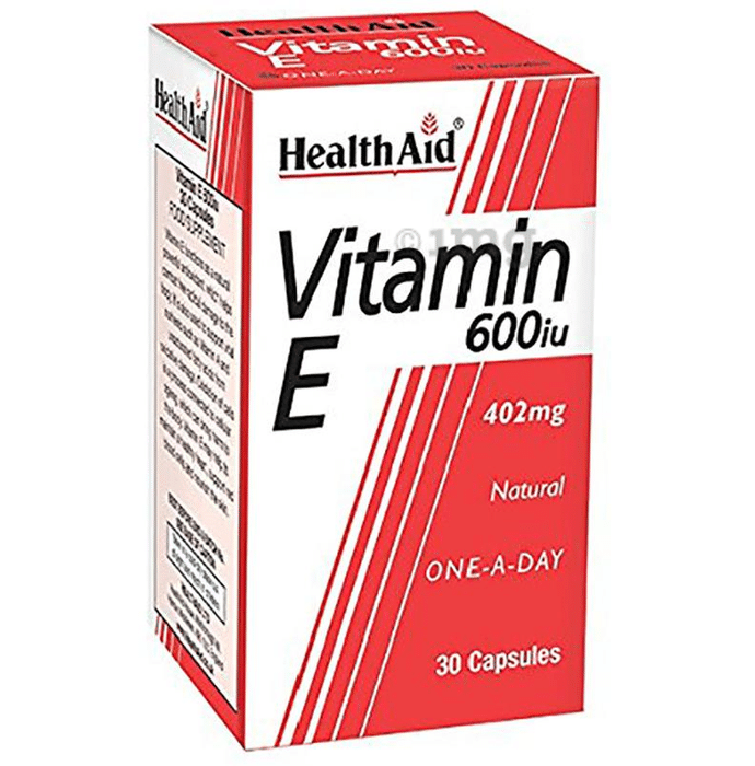 Healthaid Vitamin E 600IU Capsule
