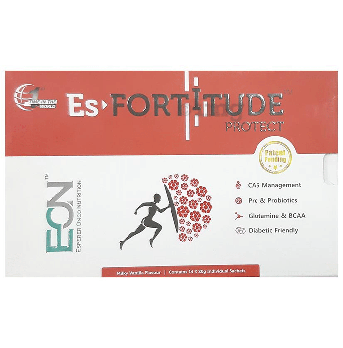 Es Fortitude Protect Sachet 20gm Each Milky Vanilla