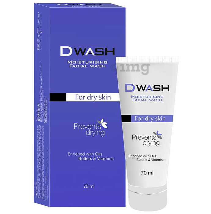 DWash Moisturising Facial Wash | Prevents Skin Drying | For Dry Skin