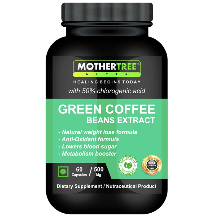 MotherTree Nutra Green Coffee Beans Extract Capsule