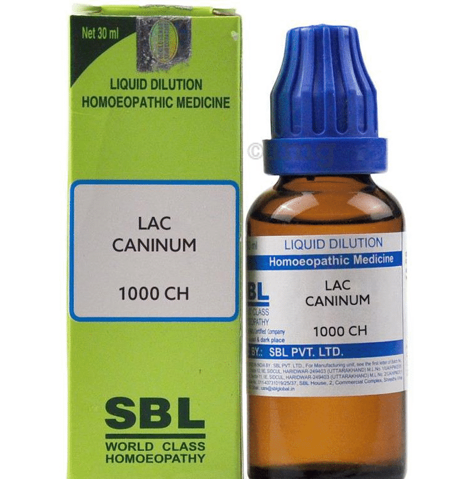 SBL Lac Caninum Dilution 1000 CH