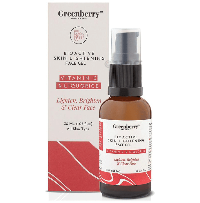Greenberry Organics Bioactive Skin Lightening Face Gel
