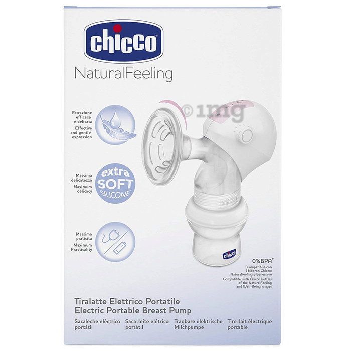 Chicco Electric Breast Pump Natural Feeling White