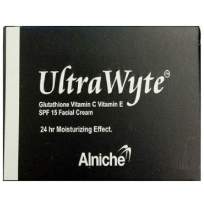 UltraWyte SPF 15 Facial Cream | Contains Glutathione, Vitamin C & Vitamin E