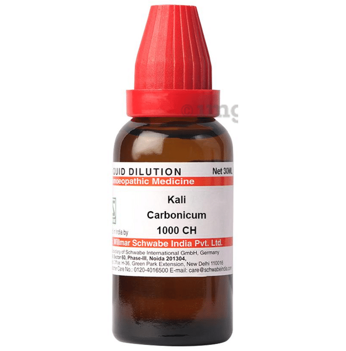 Dr Willmar Schwabe India Kali Carbonicum Dilution 1000 CH