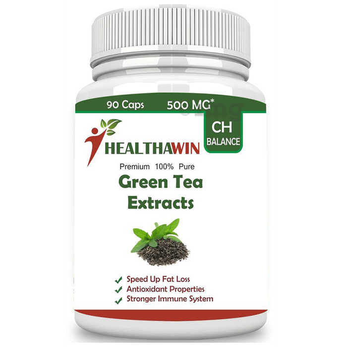 Healthawin Green Tea Extracts 500mg Capsule