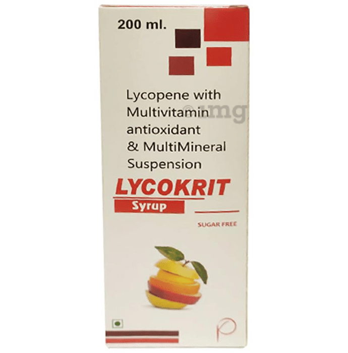 Lycokrit Syrup Sugar Free