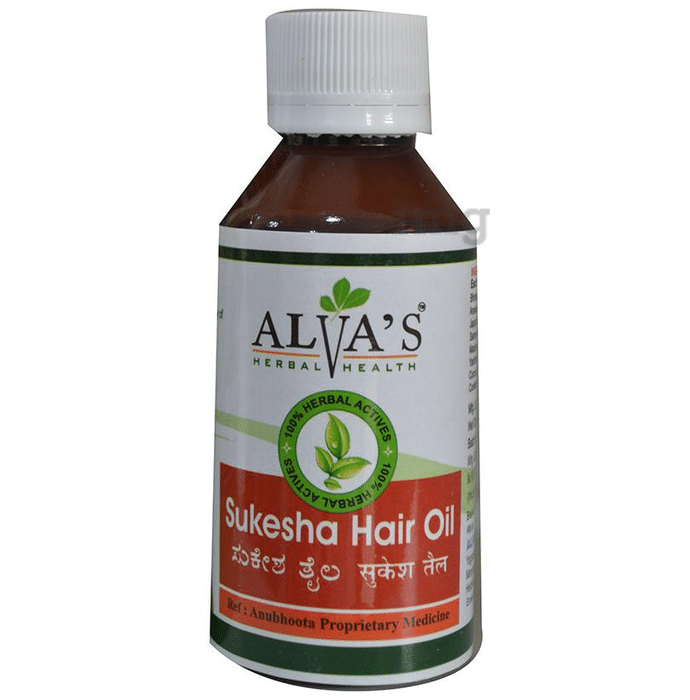 Alva's Sukesha Hair Oil: Buy bottle of 100.0 ml Oil at best price in ...