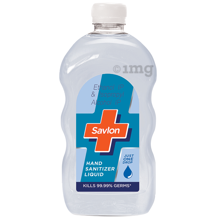 Savlon Hand Sanitizer Liquid Transparent Pack Refill