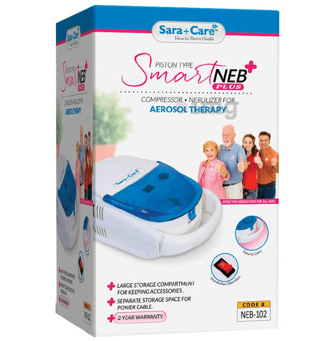 Sara+Care NEB 102 Smartneb Plus Nebulizer
