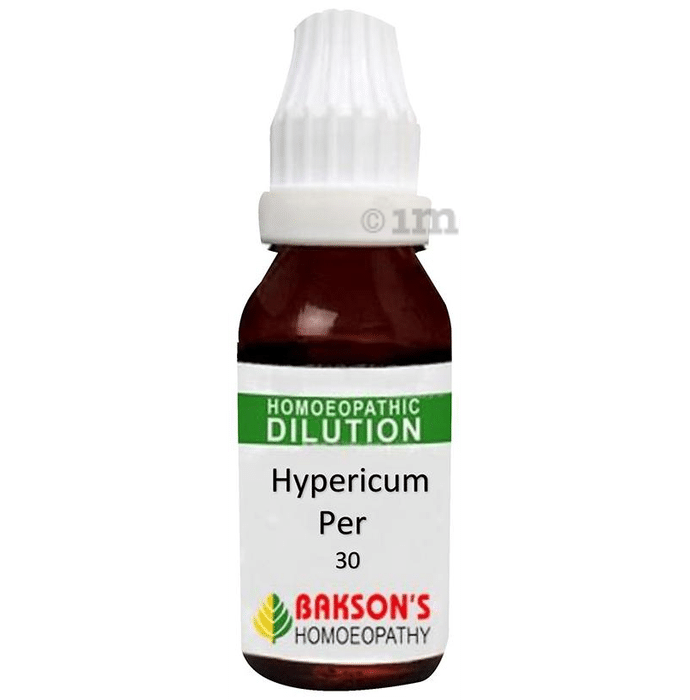 Bakson's Homeopathy Hypericum Per Dilution 30 CH