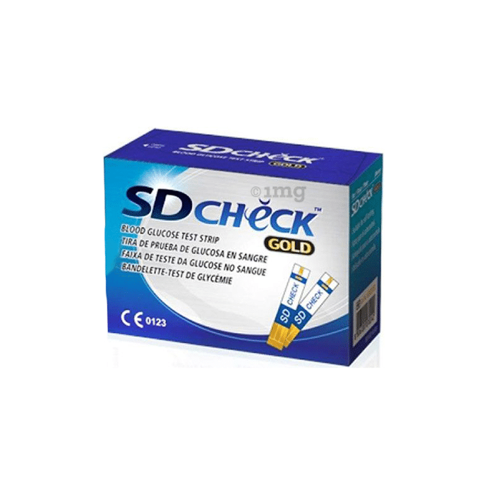 SD Check Gold Blood Glucose Test Strip