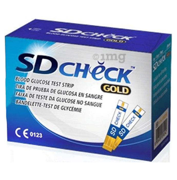 SD Check Gold Blood Glucose Test Strip