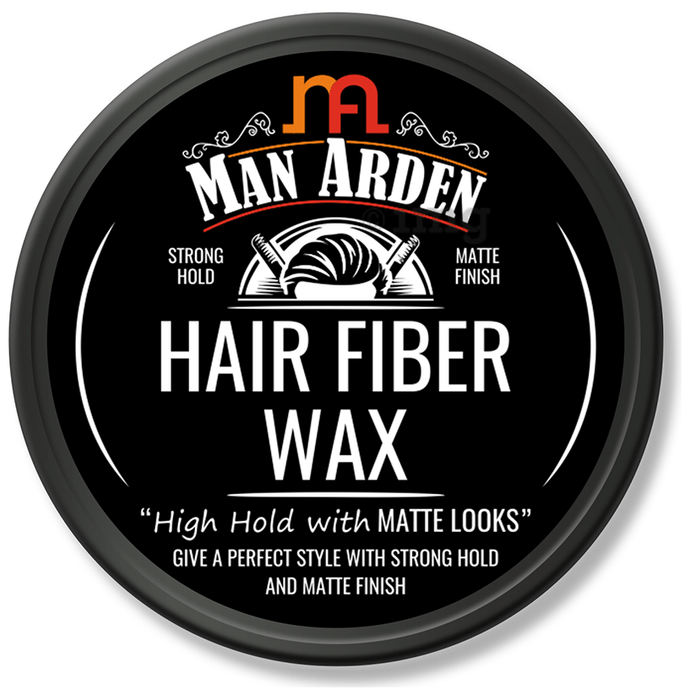 Man Arden Hair Fiber Wax High Hold with Matte Looks