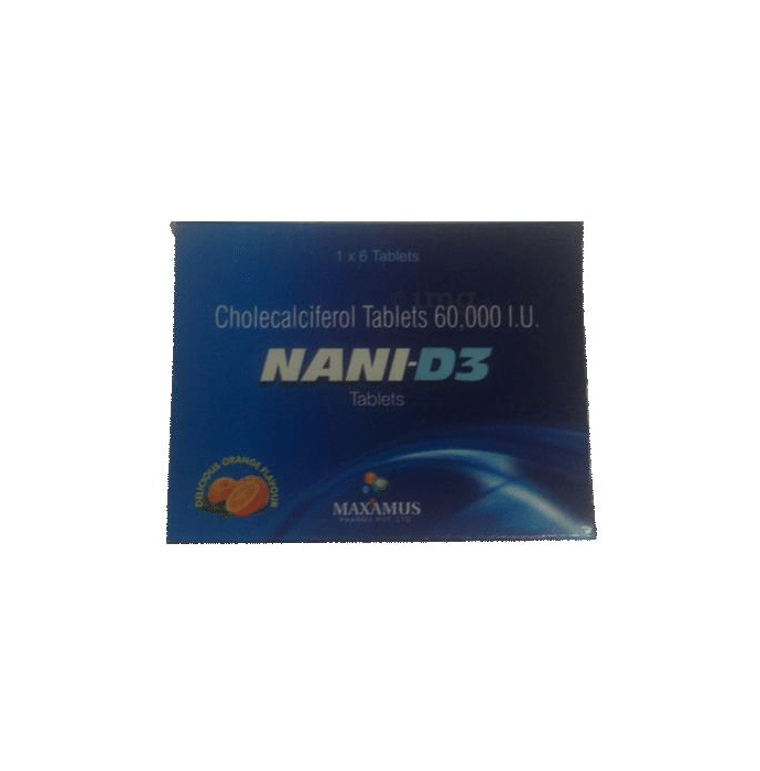 Nani-D3 60000IU Tablet