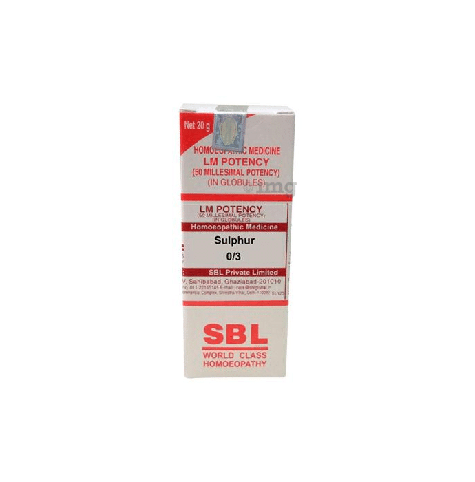 SBL Sulphur 0/3 LM